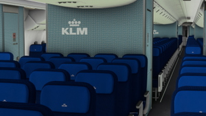 KLM Royal Dutch Airlines [Pack+Retro+Asia] w/Cabin | PMDG B777-300ER thumbnail 10