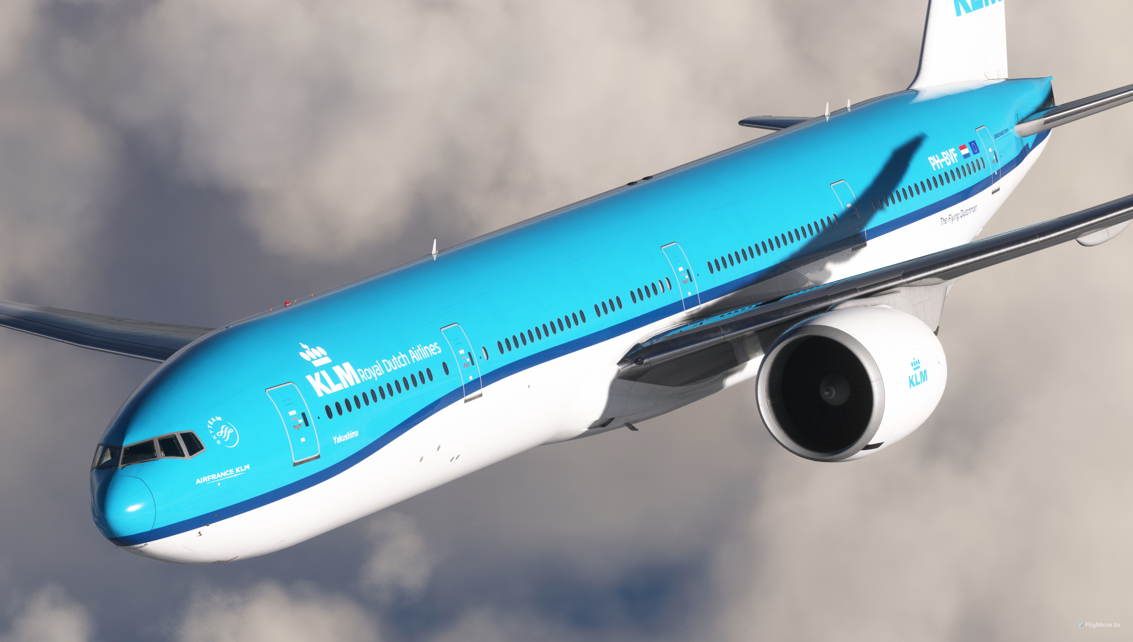 KLM Royal Dutch Airlines (PH-BVF) PMDG Boeing 777-300ER - 8K