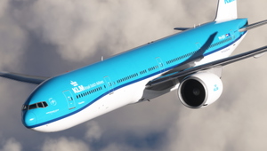 KLM Royal Dutch Airlines (PH-BVF) PMDG Boeing 777-300ER - 8K thumbnail 6