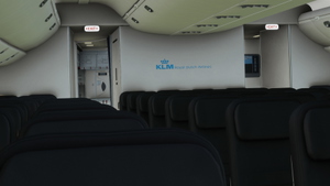 KLM Royal Dutch Airlines (PH-BVF) PMDG Boeing 777-300ER - 8K thumbnail 11