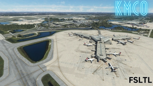 KMCO FSLTL Static Aircraft