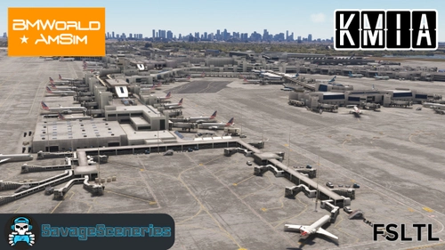 KMIA FSLTL Static Aircraft [BMWorld]