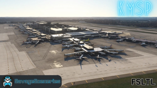 KMSP FSLTL Static Aircraft