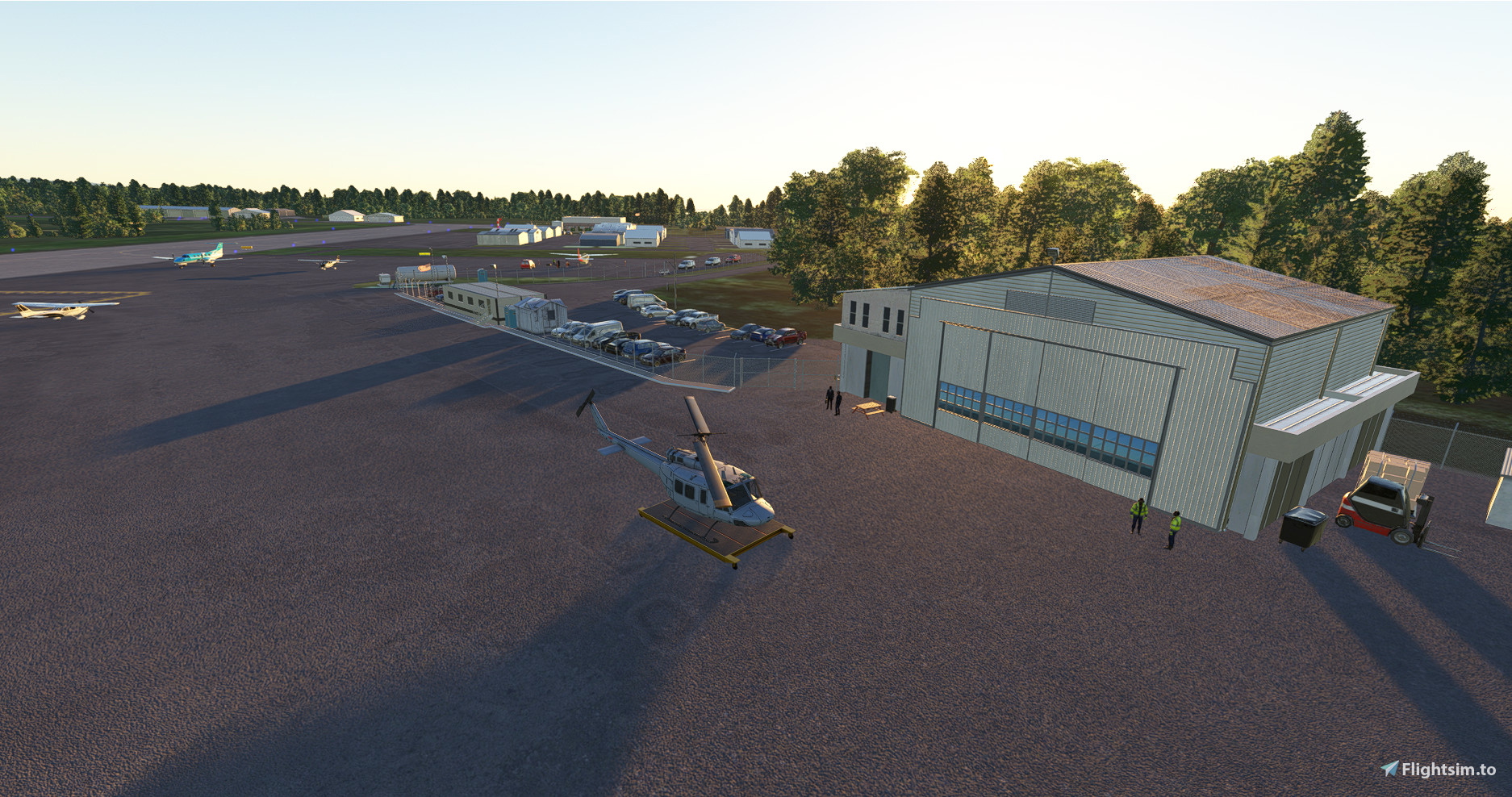KONP - Newport Municipal Airport, Oregon coast, USA - Image 1