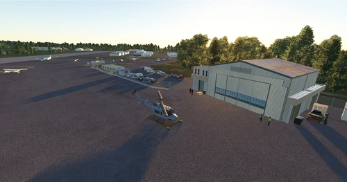 KONP - Newport Municipal Airport, Oregon coast, USA