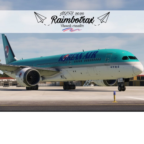 Korean Air 787-9 HL8345 [8k][raimbotrax]