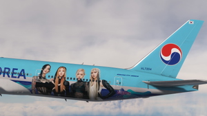 Korean Air Black Pink HL7204 (with Cabin Interior) / PMDG B777-300ER thumbnail 2