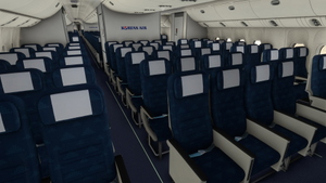 Korean Air Black Pink HL7204 (with Cabin Interior) / PMDG B777-300ER thumbnail 8