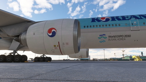 Korean Air Black Pink HL7204 (with Cabin Interior) / PMDG B777-300ER thumbnail 16