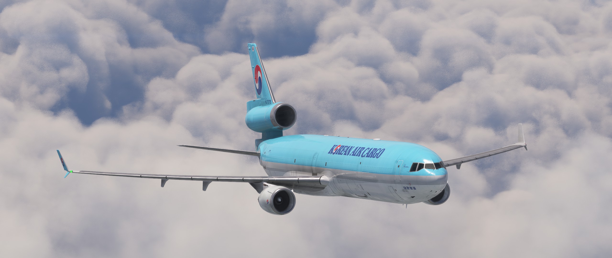 Korean Air CARGO HL7375 l TFDi Design MD-11F GE - Image 1