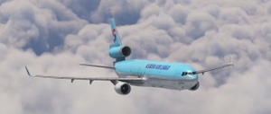 Korean Air CARGO HL7375 l TFDi Design MD-11F GE thumbnail 1
