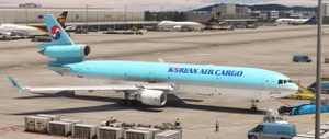 Korean Air CARGO HL7375 l TFDi Design MD-11F GE thumbnail 3