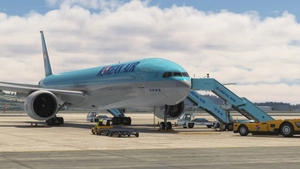 KOREAN AIR HL7205 (with Cabin Interior) / PMDG B777-300ER thumbnail 1