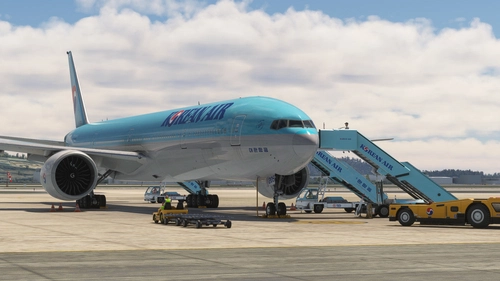 KOREAN AIR HL7205 (with Cabin Interior) / PMDG B777-300ER