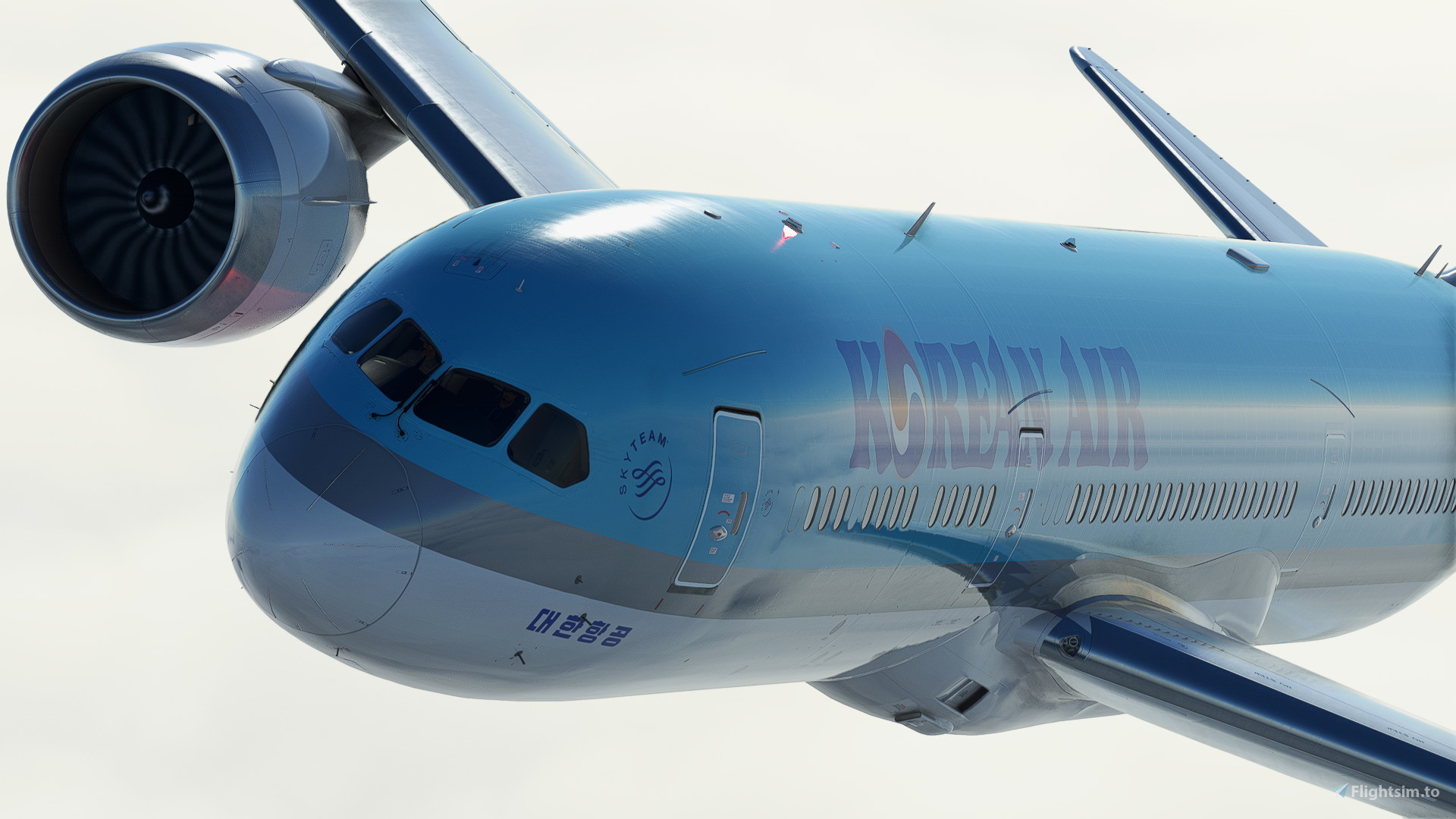Korean Air HL8345 | Boeing 787-9 | (8K + 4K) for Microsoft