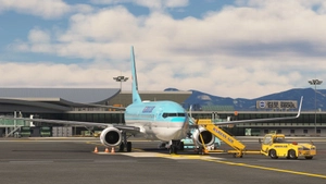 Korean Air HL8421 (with Cabin) / PMDG B737-800 thumbnail 3