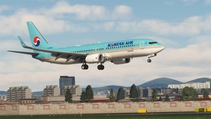 Korean Air HL8421 (with Cabin) / PMDG B737-800 thumbnail 9