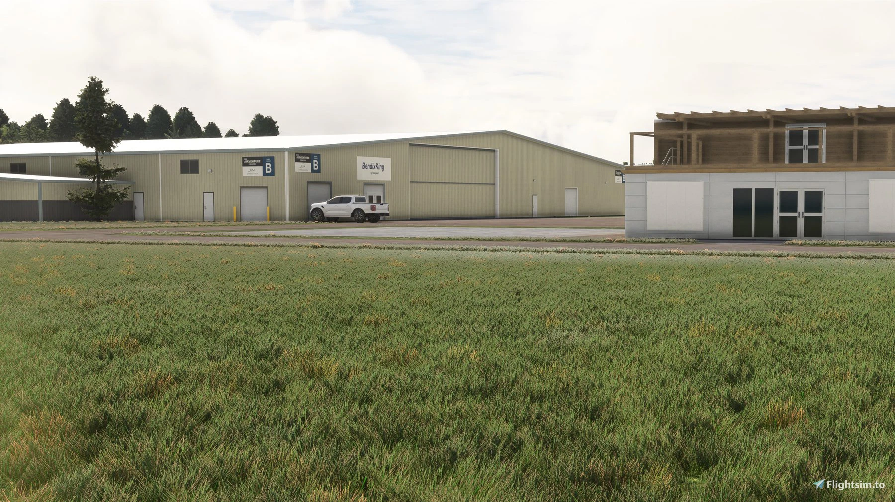 KOSH hangar detail
