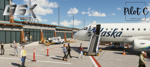 KRDM - Roberts Field - Redmond Municipal Airport (GSX PROFILE)