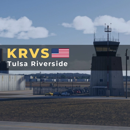 KRVS - Tulsa Riverside Airport - MSFS2024