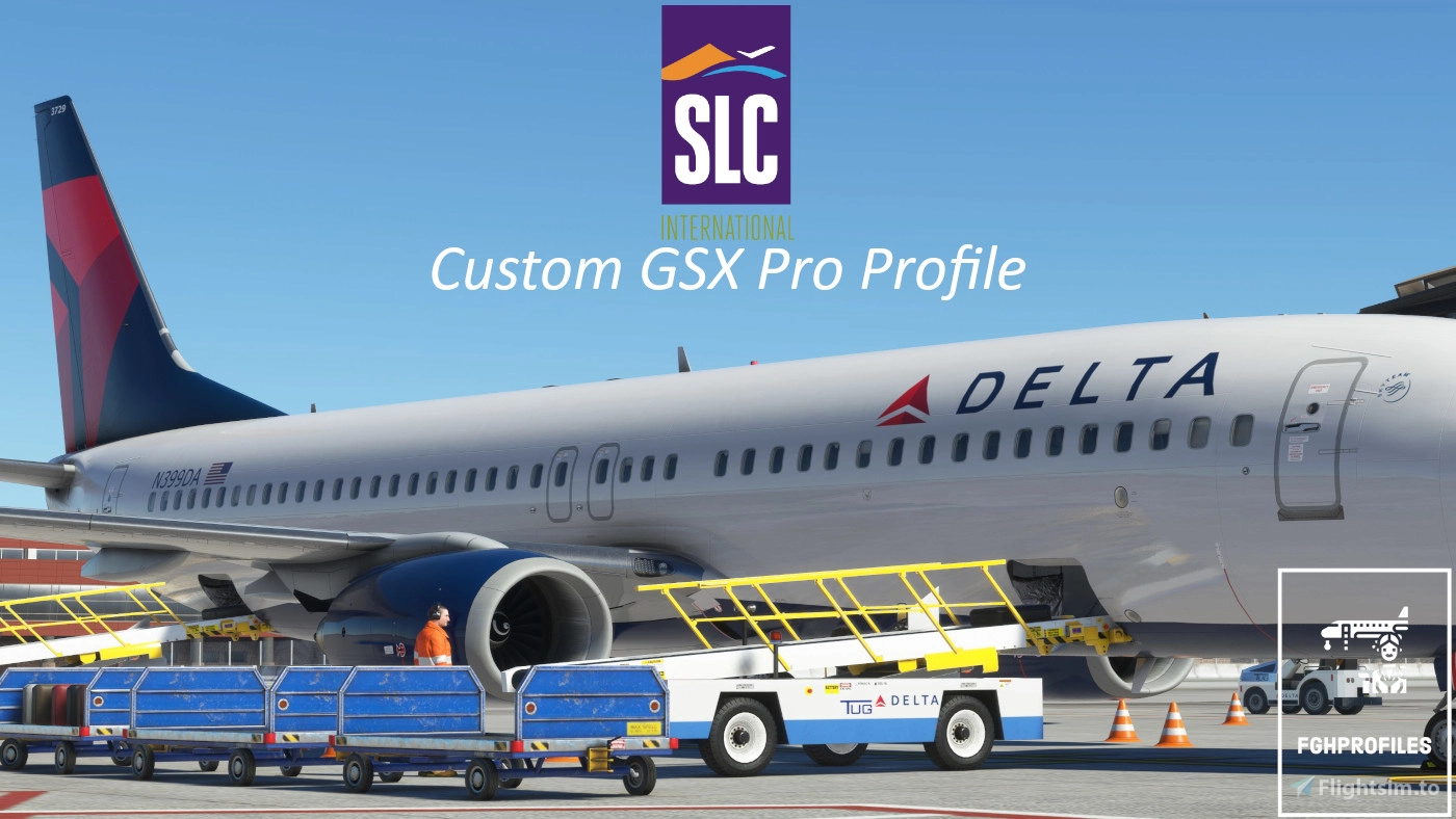 KSLC (Salt Lake City Intl. Airport, USA) GSX Profile - (PacSim) - Image 1
