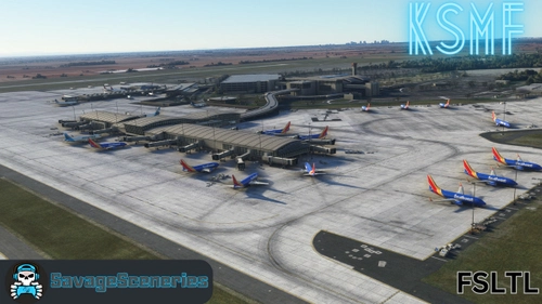 KSMF FSLTL Static Aircraft