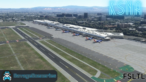 KSNA FSLTL Static Aircraft