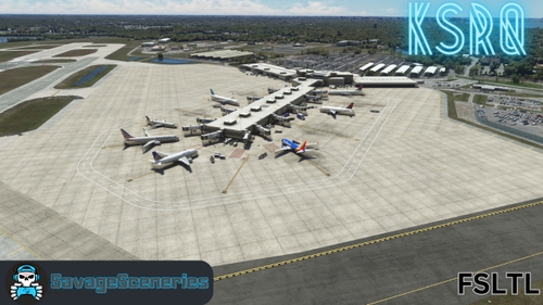 KSRQ FSLTL Static Aircraft