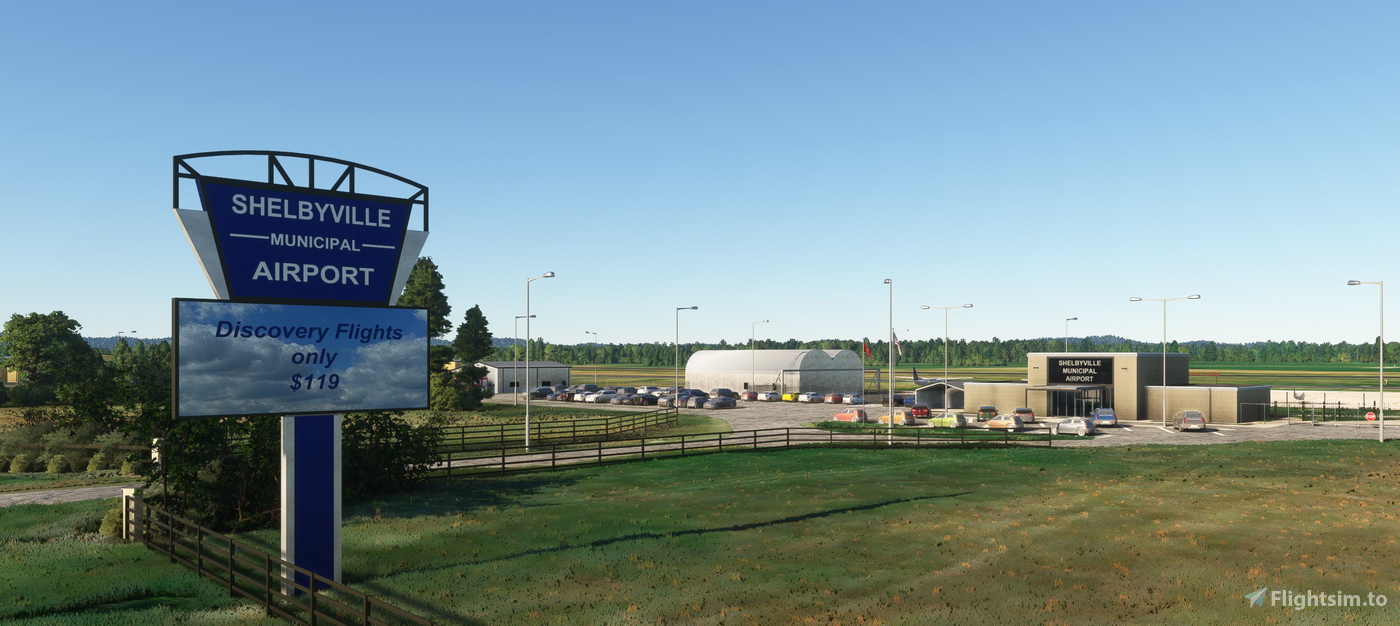 KSYI Shelbyville Municipal Airport (Tennessee) for Microsoft Flight
