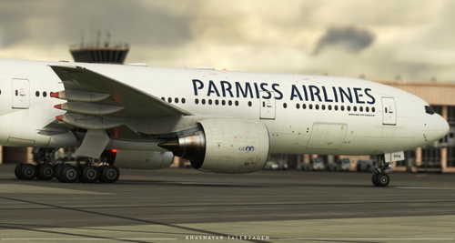 [KT] CS Boeing 777-200 ER Parmiss Airlines (EP-KFA)