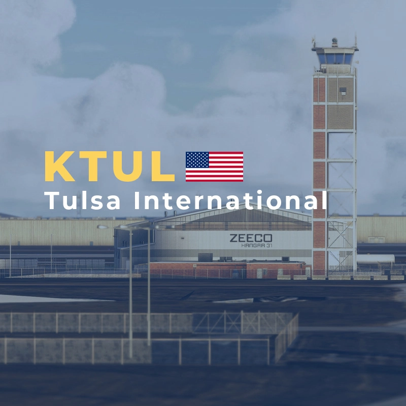 KTUL - Tulsa International Airport - MSFS2024