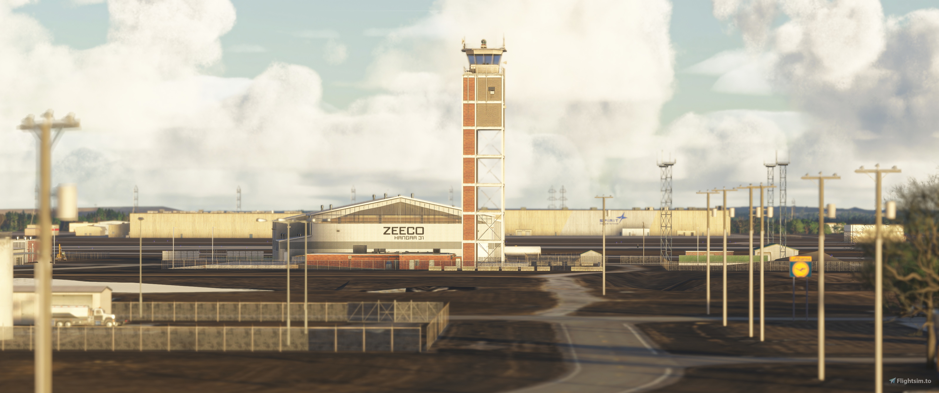 FLY2HIGH KTUL Tulsa International Airport MSFS2024 For Microsoft 