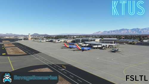 KTUS FSLTL Static Aircraft
