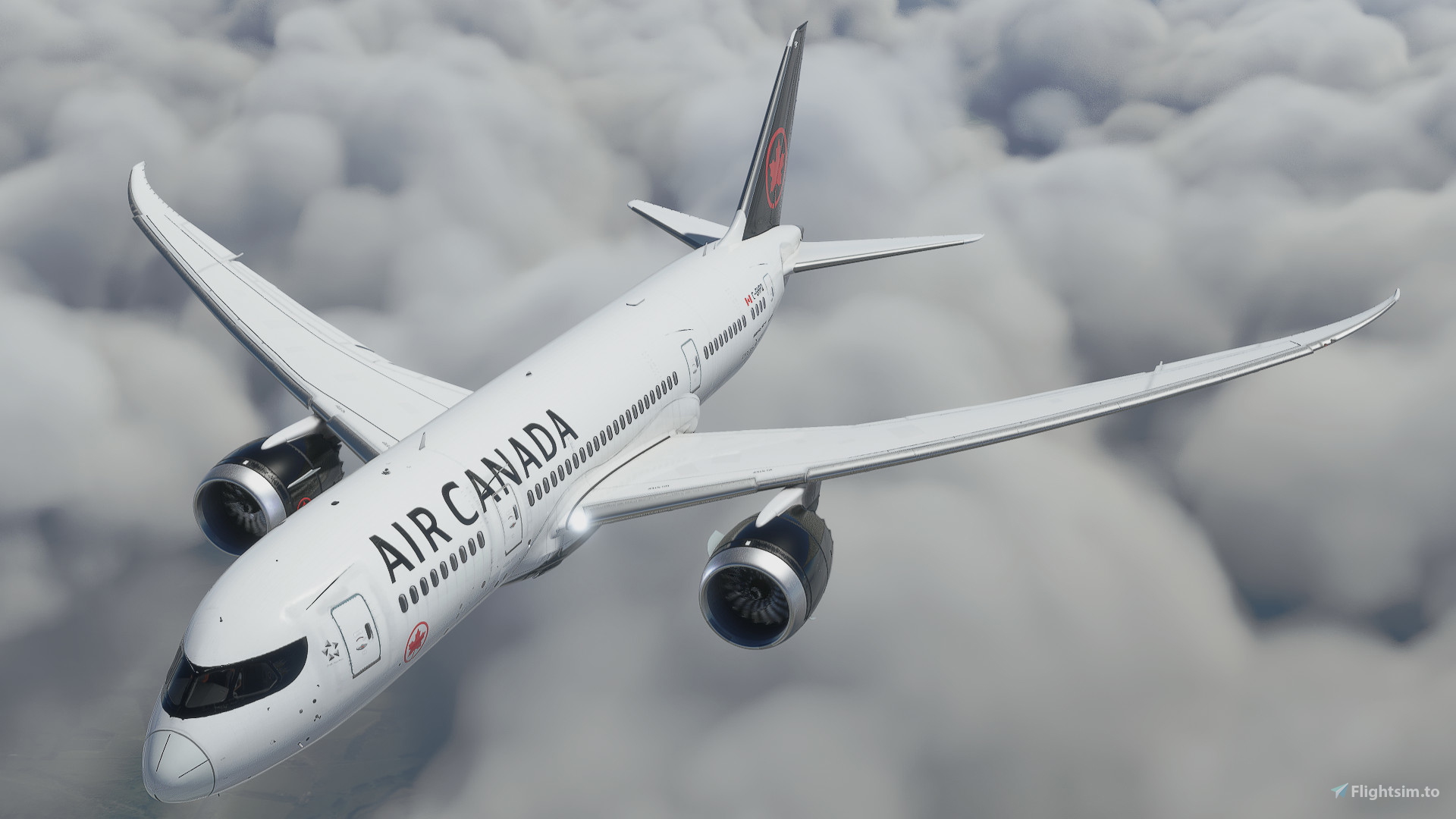 AIR CANADA B787-8　1/160 Boeing 787-8 Dreamliner Commercial Aircraft 