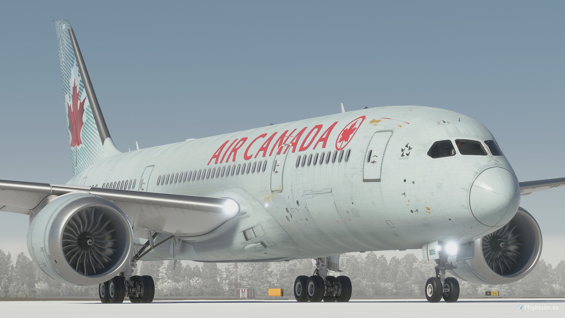 AIR CANADA B787-8　1/160 Boeing 787-8 Dreamliner , Air Canada, | Modelsnavigator.com