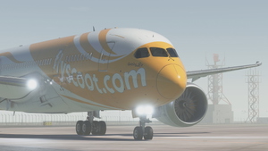 Kuro B787-8 v2 - Scoot 9V-OFK ''Getting Lei'd'' thumbnail 1
