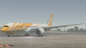 Kuro B787-8 v2 - Scoot 9V-OFK ''Getting Lei'd'' thumbnail 2