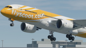 Kuro B787-8 v2 - Scoot 9V-OFK ''Getting Lei'd'' thumbnail 7