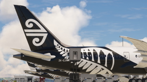 [DISCONTINUED] - Kuro Boeing 787-8 Air New Zealand with All Black Livery 8K thumbnail 3