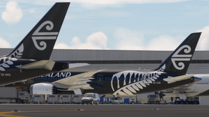 [DISCONTINUED] - Kuro Boeing 787-8 Air New Zealand with All Black Livery 8K thumbnail 17