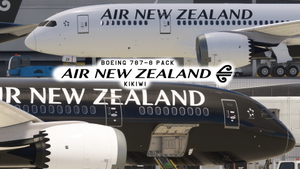 [DISCONTINUED] - Kuro Boeing 787-8 Air New Zealand with All Black Livery 8K thumbnail 1