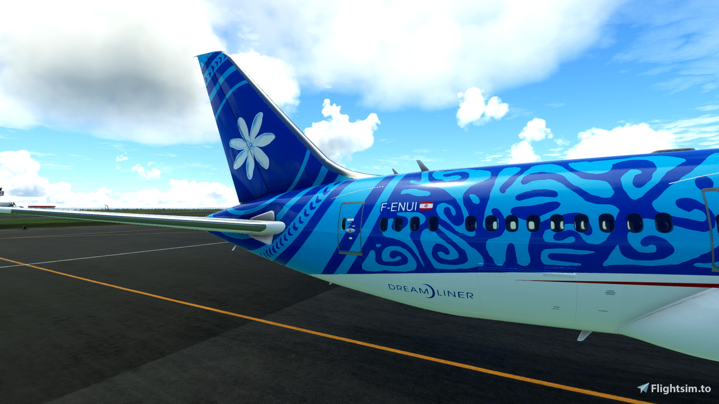 Threads - Announcements - Kuro Boeing 787-8 Air Tahiti Nui 8K for ... — free download
