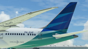 [DISCONTINUED] - Kuro Boeing 787-8 Garuda Indonesia 8K thumbnail 4
