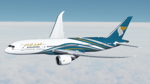 Kuro Boeing 787-8 Oman Air A4O-SA 8K thumbnail 18