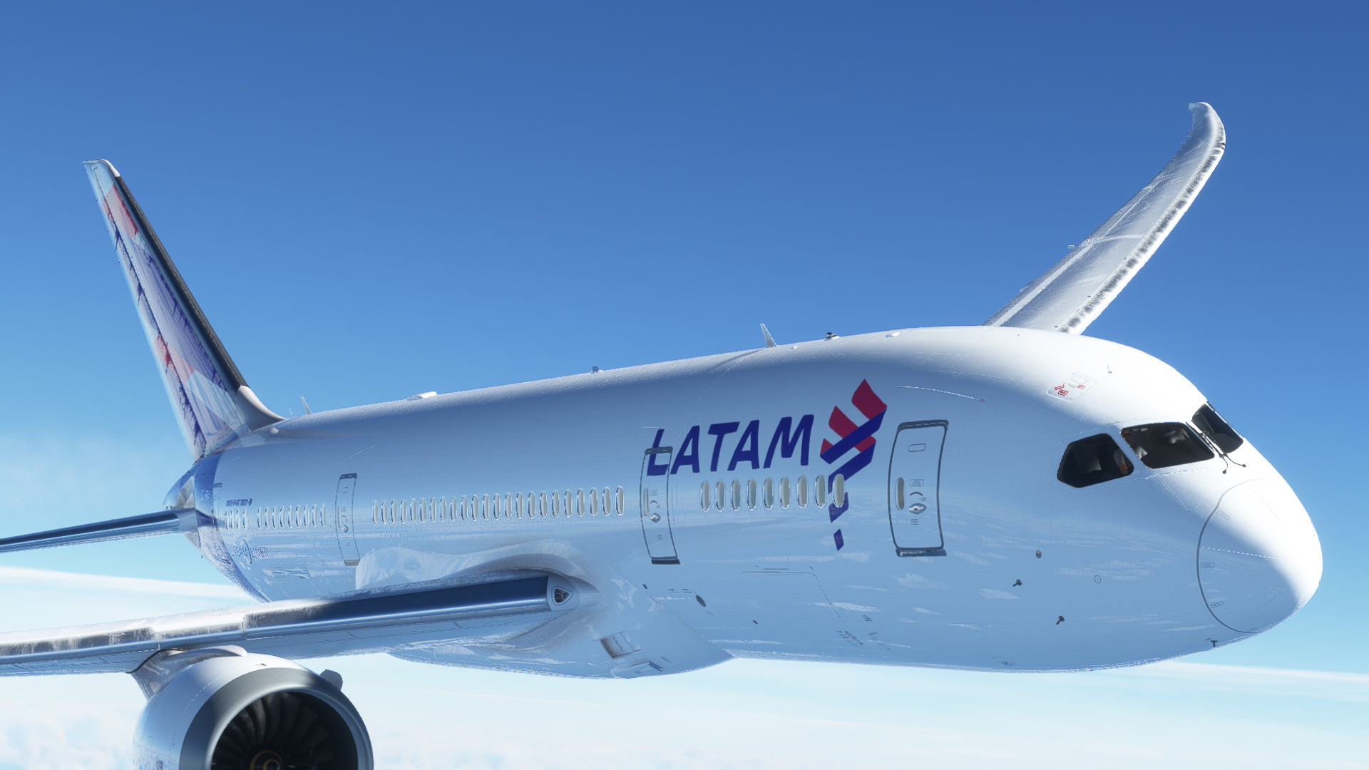Kuro Boeing 787-8 LATAM CC-BBA - Image 1