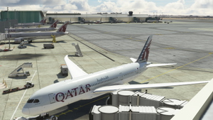 [PACK] Kuro Boeing 787-8 Qatar Airways (with World Cup 22 variant) A7-BCA & A7-BCB "25 Years" thumbnail 7
