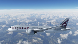 [PACK] Kuro Boeing 787-8 Qatar Airways (with World Cup 22 variant) A7-BCA & A7-BCB "25 Years" thumbnail 23