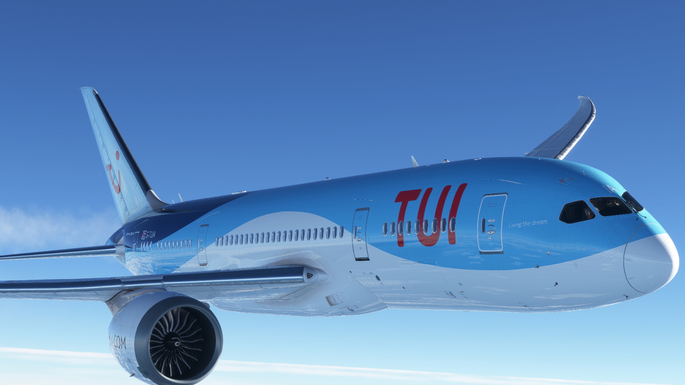 PacMin 寝転がり B787-8 PH-TFM