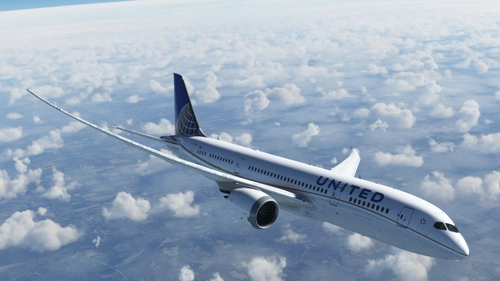 Kuro Boeing 787-8 United Airlines Unicon Livery N27901