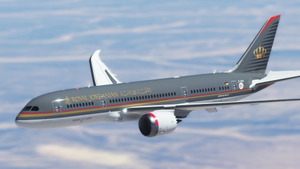 Kuro Boeing B787-8 [V2] Royal Jordanian Fleet Pack | 4K thumbnail 1